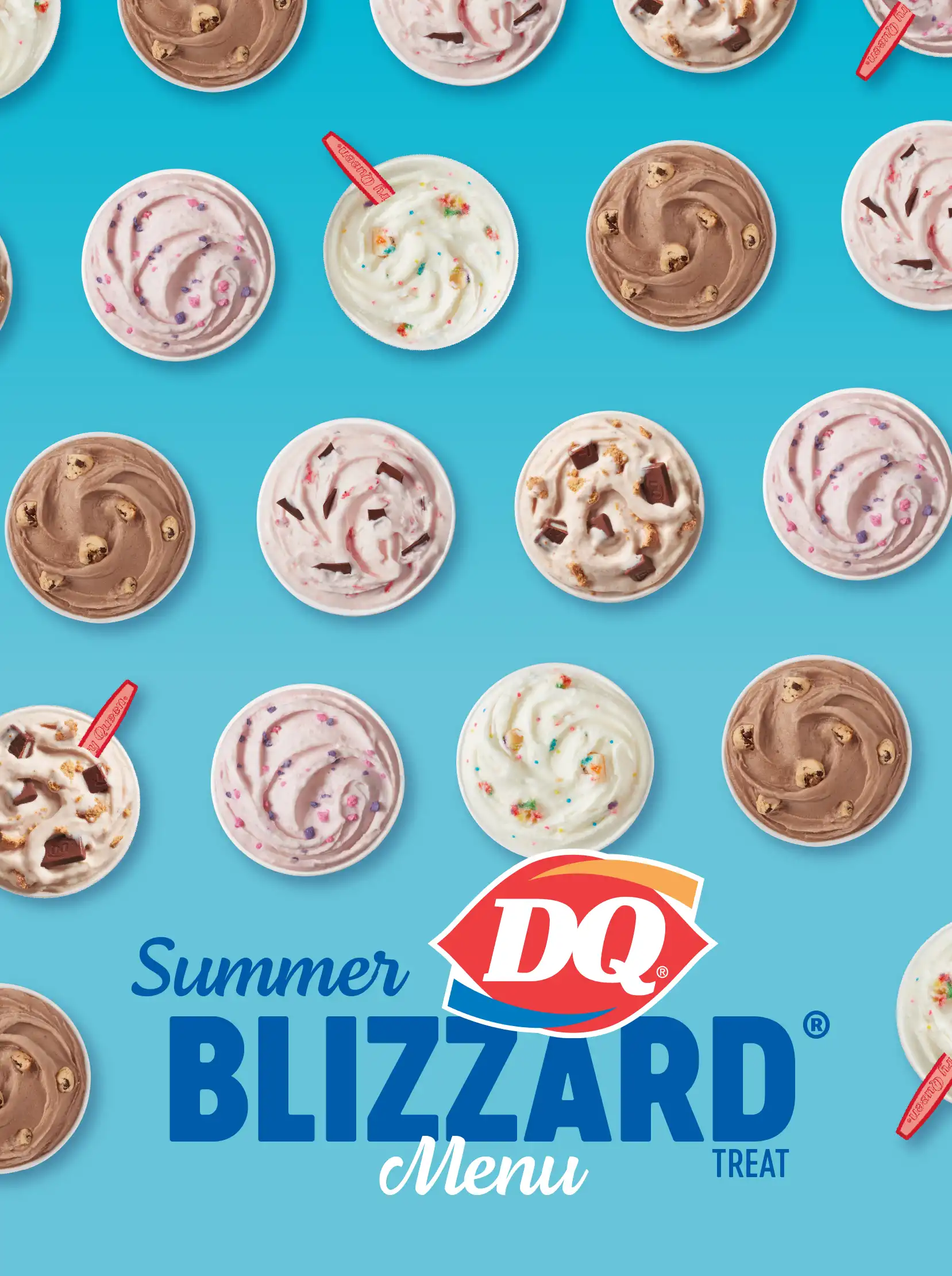 Summer Blizzard Menu